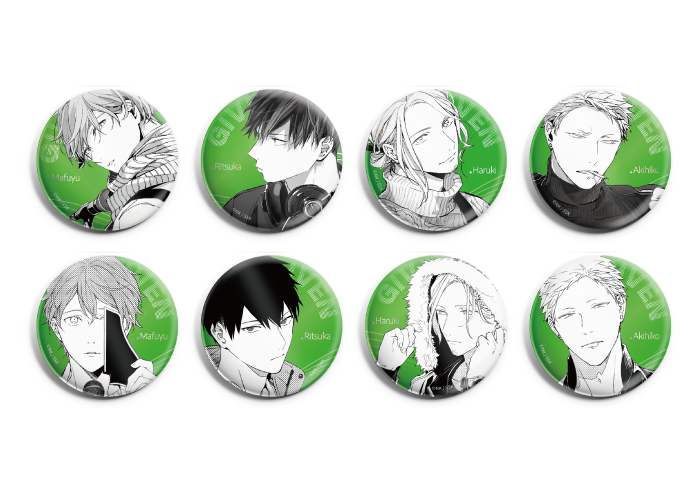 「ギヴン」CODA:NextVerse シリーズ 缶バッジA ブラインド(全8種)