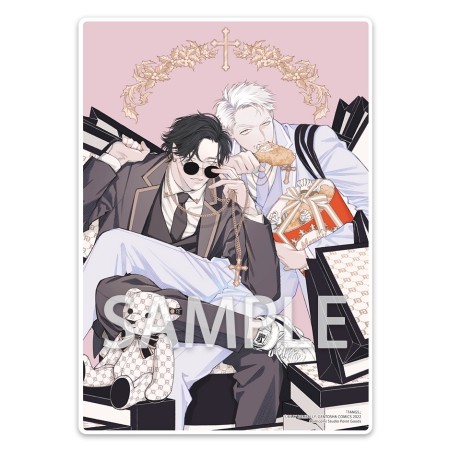 ビリー・バリバリー先生「FANGS」A5アクリルボード