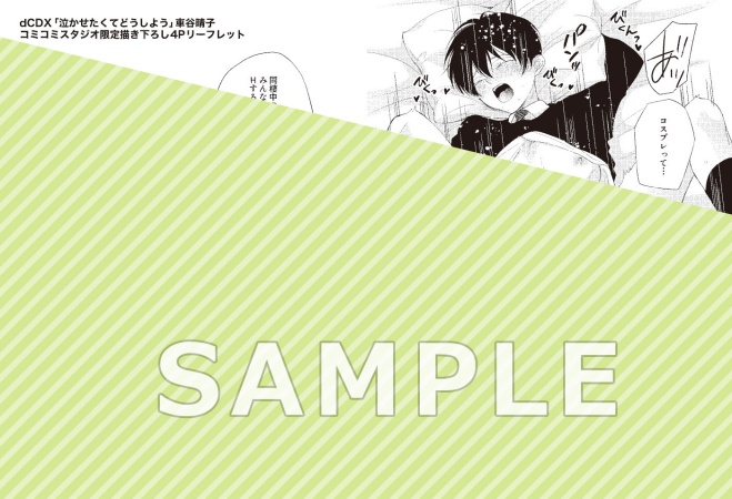 泣かせたくてどうしよう【有償特典・おとなの公式同人誌】