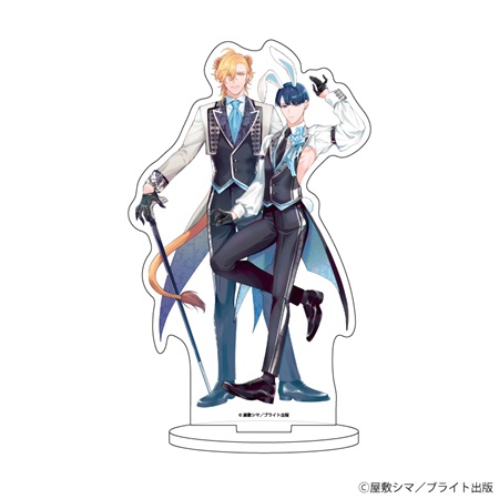 アクリルスタンド「憐れなβは恋を知らない」01/伊勢崎凌介&瀬乃凉晴(描き下ろしイラスト)
