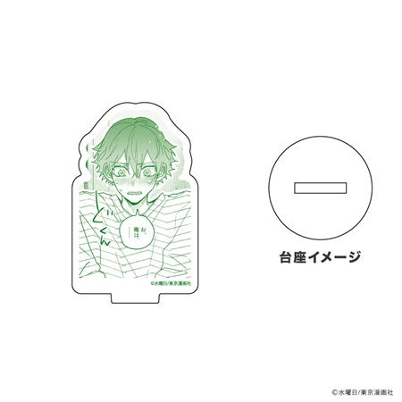 アクリルぷちスタンド「嘘とイエローナイフ」01/ブラインド(全6種)(公式イラスト)