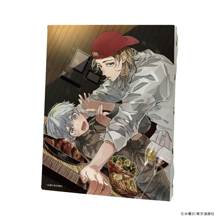 キャンバスボード「嘘とイエローナイフ」01/浅黄旬&水飼尚(公式イラスト)
