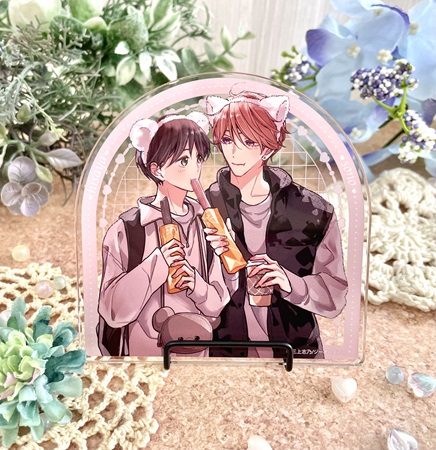 三上志乃先生「#ピットスポルムの2人にリクエストキャンペーン」記念　アクリルコースター（全５種）【A】（描き下ろしイラスト）