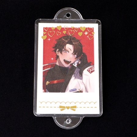 箔押しチェキカバー　ハート柄 