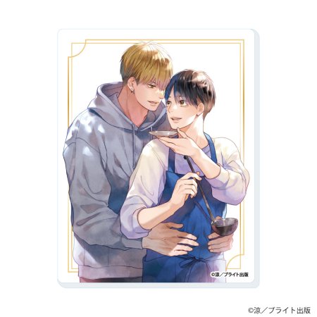 アクリルカード「鮫は桜に恋をする」01/ブラインド(全6種)(公式&描き下ろしイラスト)