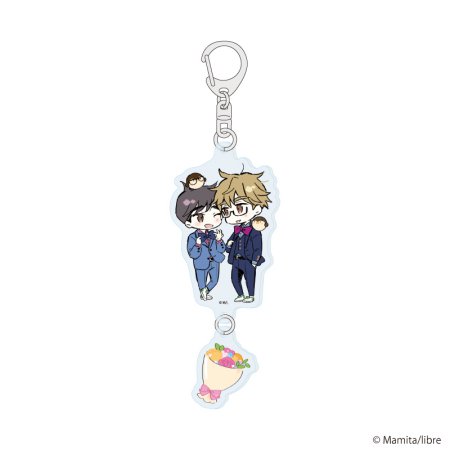 連結アクリルキーホルダー「40までにしたい10のこと」04/田中 慶司＆十条 雀 A(描き下ろしイラスト)