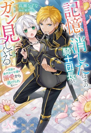 一夜の恋のつもりだったのに、記憶を消したはずの騎士団長がガン見してくる　～男装の身代わり令嬢は溺愛から逃げられない～