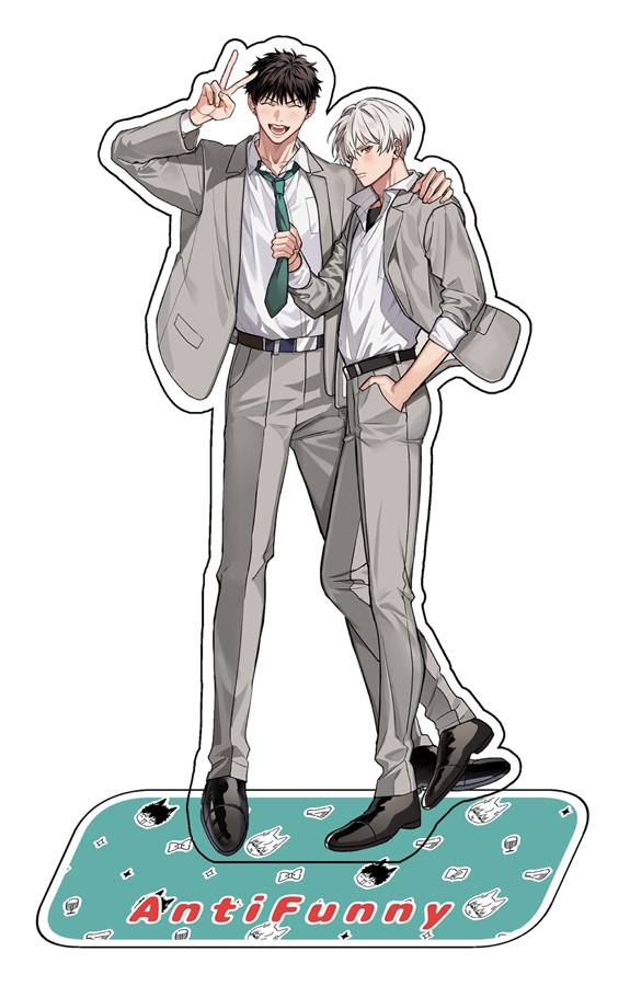 ・【同人グッズ】かなつむビッグアクリルスタンド【制服編】