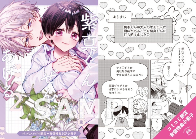 紫真くんにぜんぶあげる（2）【有償特典・小冊子】