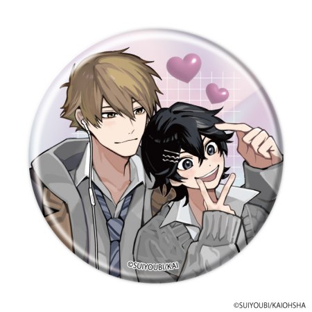 缶バッジ「命懸けダミーロマンス」01/コンプリートセット(全6種)(公式&描き下ろしイラスト)