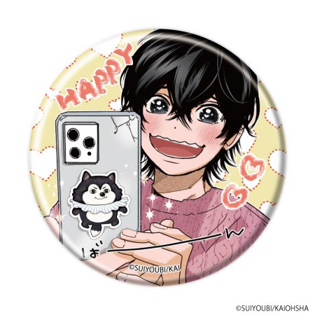 缶バッジ「命懸けダミーロマンス」01/コンプリートセット(全6種)(公式&描き下ろしイラスト)