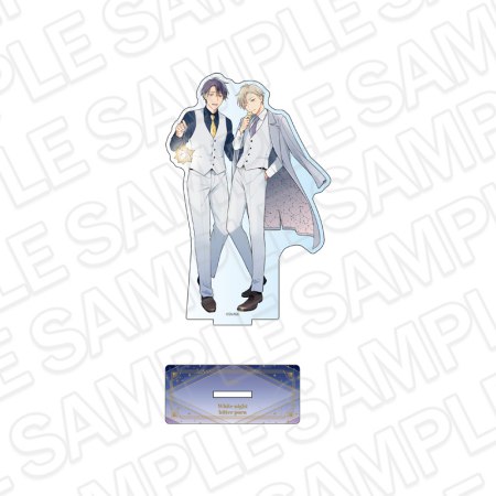 GUSH in Starry Night 23周年記念展 アクリルフィギュア 「ホワイトナイトビターポルノ」