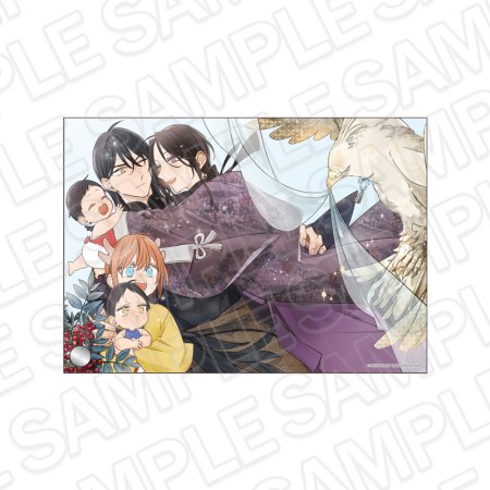 GUSH in Starry Night 23周年記念展 ミニアクリルアート 「鷹神様と憐れな生贄」