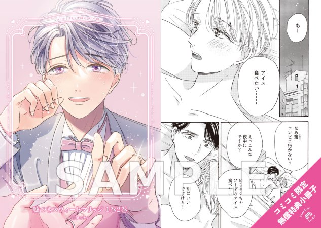 【2冊セット商品】『嘘つきスウィートマリッジ（1）＋（2）』【2冊セット有償特典・小冊子】