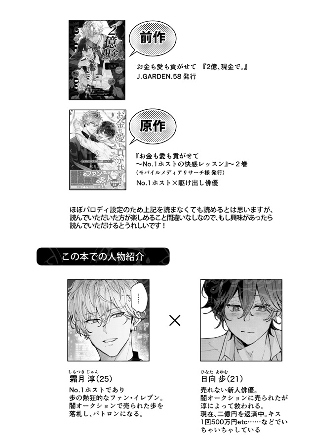 3億借金で！～No.1ホストをお買い上げ！～