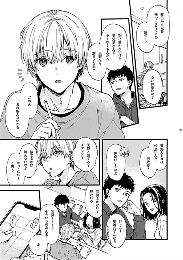 天野兄弟。６
