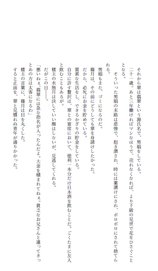 【小説】有限の鳥