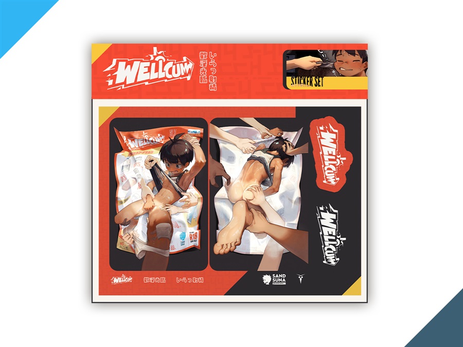 【同人グッズ】いらっ射精 ICカードステッカー