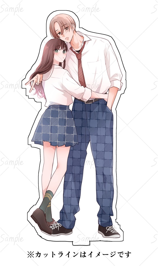 【同人グッズ】久我くんとわかなちゃんアクリルスタンド