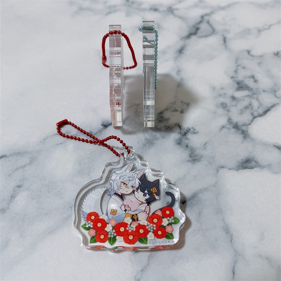 【同人グッズ】ヴァン×ルシオン　アクリルキーホルダーＢ