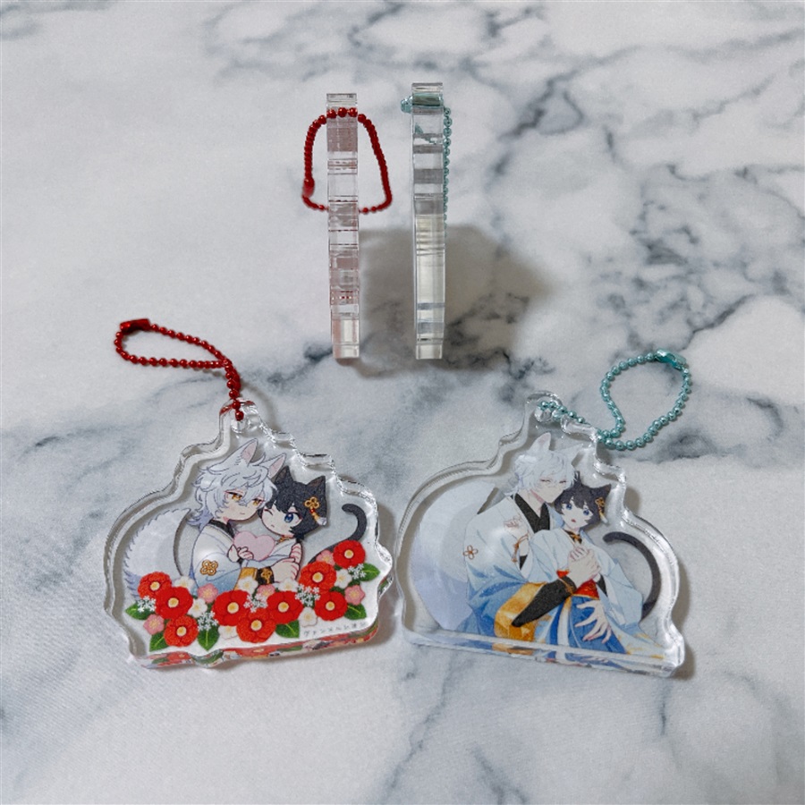 【同人グッズ】ヴァン×ルシオン　アクリルキーホルダーＡ